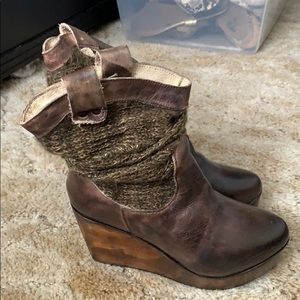 Bed Stu leather bootie